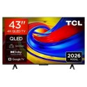 43P7L-UK TCL 43P7L-UK 43 Inch QLED 4K Google TV – Dolby Vision Dolby Atmos & Game Master Gaming