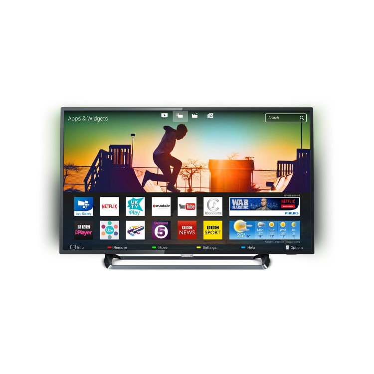 GRADE A1 - Philips 43PUS6262 43" 4K Ultra HD Ambilight LED Smart TV with 1 Year warranty