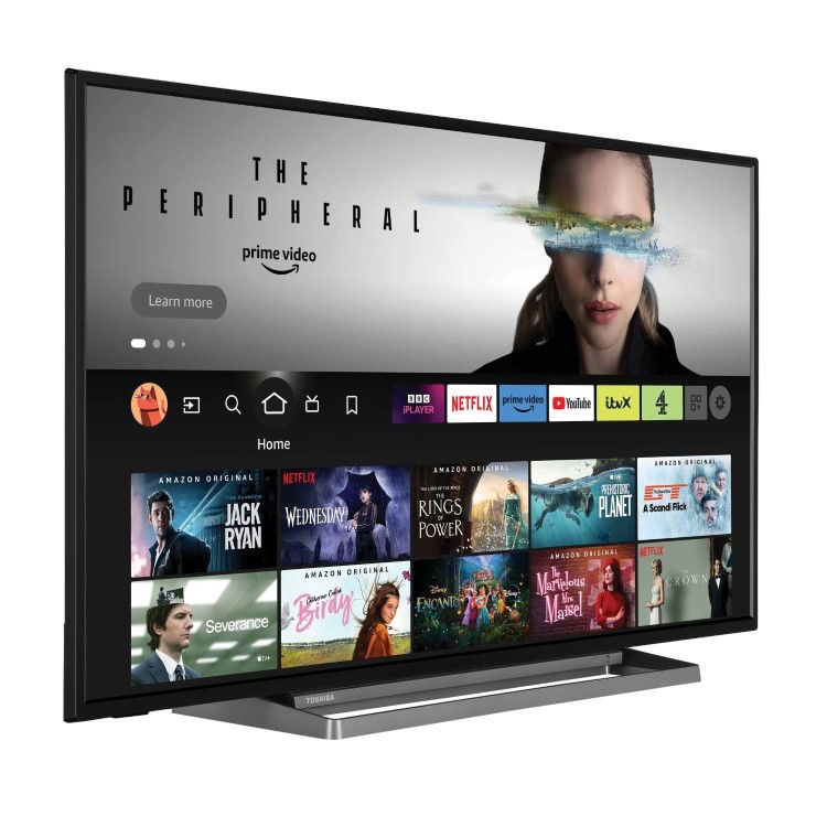 Refurbished Toshiba 43" 4K Ultra HD with HDR10 Freeview HD LED Smart TV