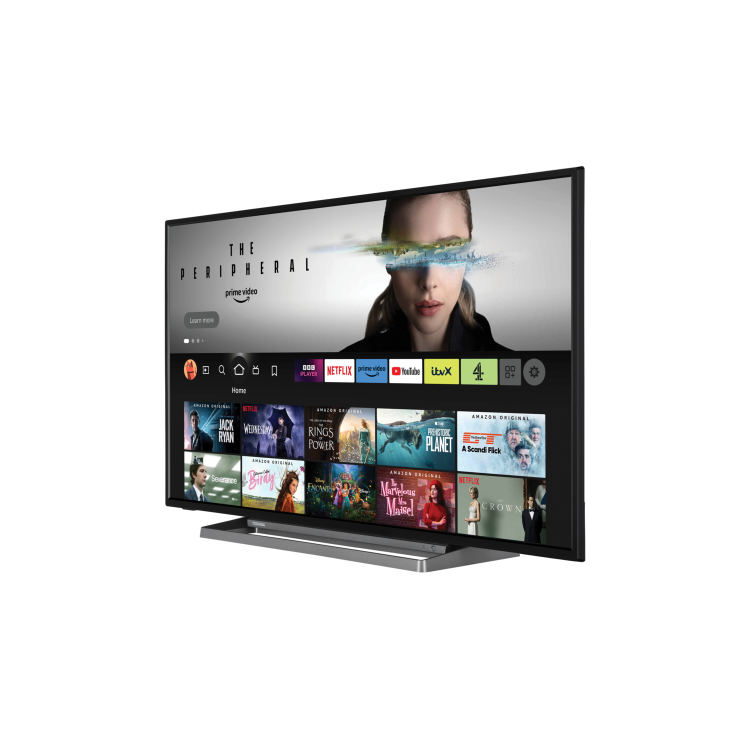 Refurbished Toshiba 43" 4K Ultra HD with HDR10 Freeview HD LED Smart TV