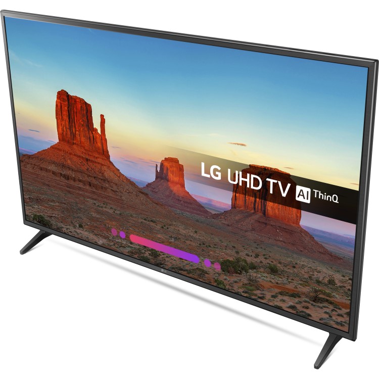 LG 43UK6200PLA 43" 4K Ultra HD Smart HDR LED TV with Freeview HD and Freesat