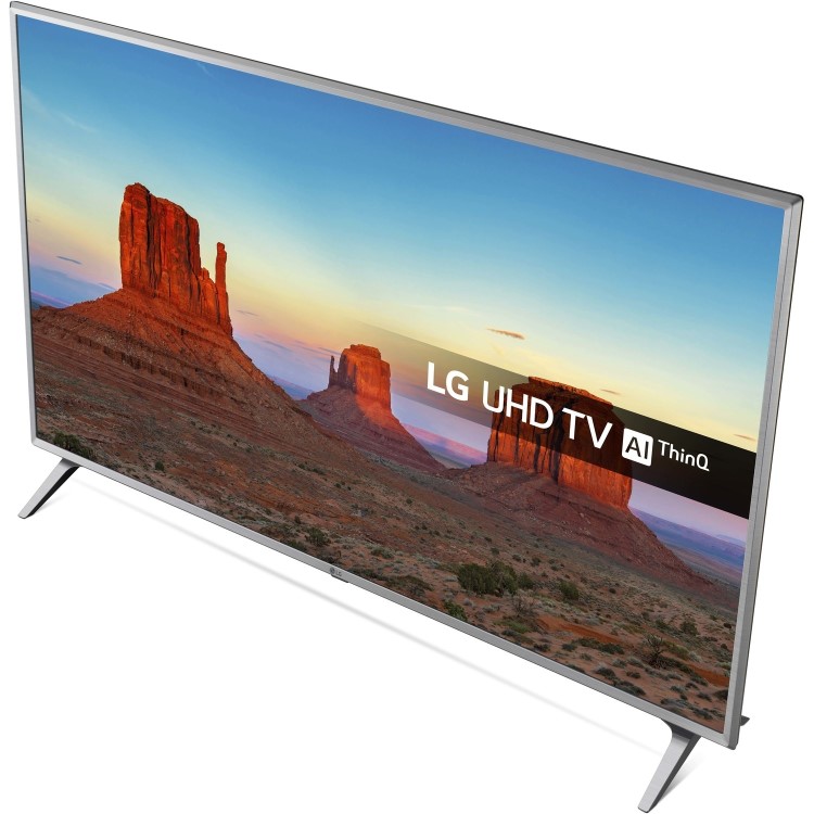 LG 43UK6500PLA 43" 4K Ultra HD HDR LED Smart TV with Freeview HD and Freesat