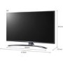 Refurbished LG 43" 4K Ultra HD with HDR LED Freeview HD Smart TV without Stand