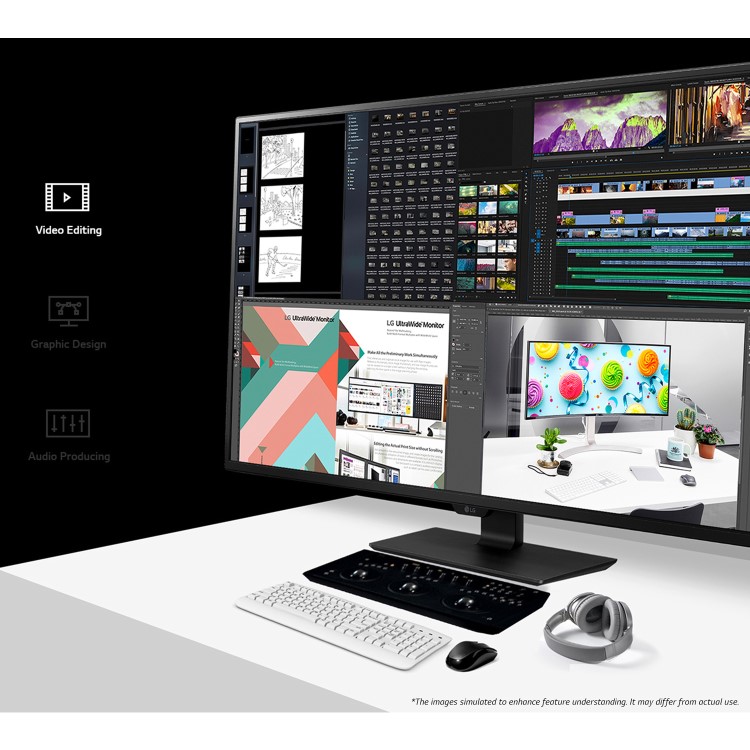 Refurbished LG 43UN700-B 42.5" IPS 4K UHD USB-C Monitor