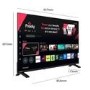 Toshiba 43UV1563DB 43" 4K Smart LED TV with Dolby Vision & Audio