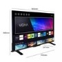 Toshiba 43UV2F53DBU 43-Inch 4K UHD Smart TV  Dolby Vision HDR10 & VIDAA OS