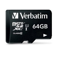 Verbatim Premium 64GB MicroSDXC Class 10 Card 