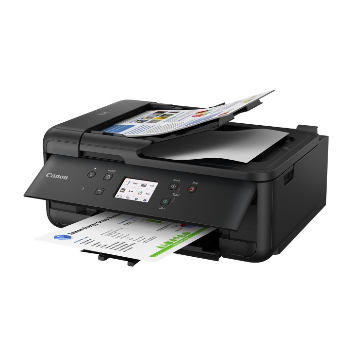 Canon PIXMA TR7650 A4 Colour Multifunction Inkjet Printer
