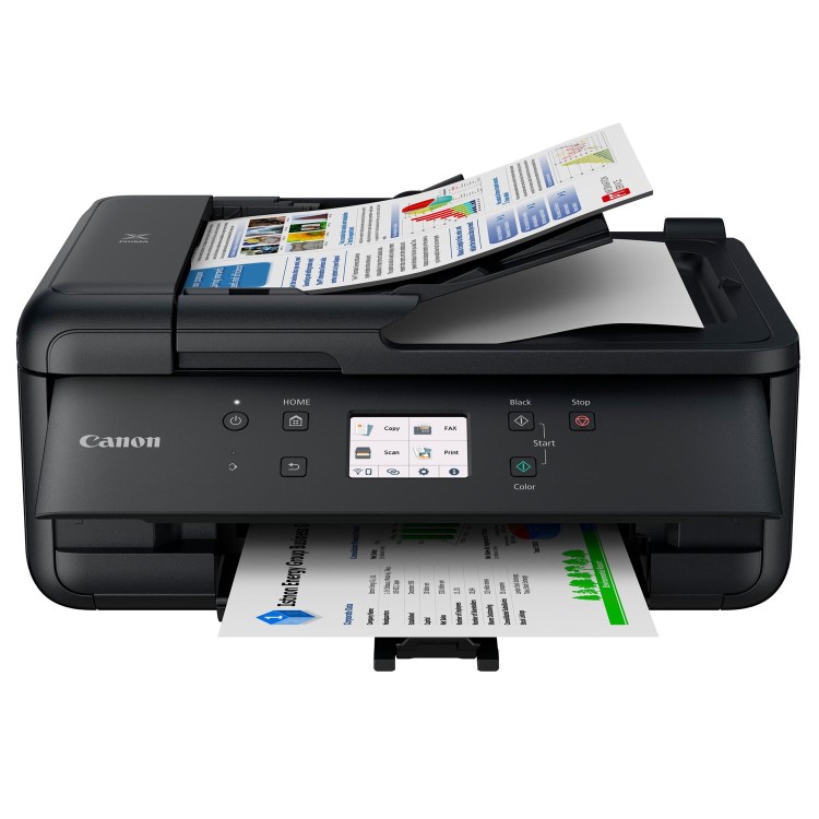 Canon PIXMA TR7650 A4 Colour Multifunction Inkjet Printer