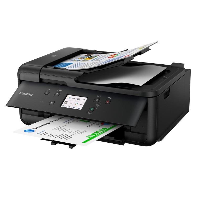 Canon PIXMA TR7650 A4 Colour Multifunction Inkjet Printer