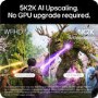 LG UltraGear evo GX9 45GX950B 45" OLED 5K2K 165Hz 0.03ms Curved Gaming Monitor with AI Upscaling