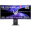 45GX950B-B.AEK LG UltraGear evo GX9 45GX950B 45" OLED 5K2K 165Hz 0.03ms Curved Gaming Monitor with AI Upscaling
