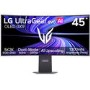 LG UltraGear evo GX9 45GX950B 45" OLED 5K2K 165Hz 0.03ms Curved Gaming Monitor with AI Upscaling