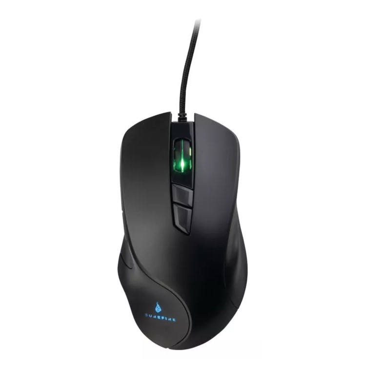 SureFire Martial Claw RGB Wired 7-Button Gaming Mouse Black