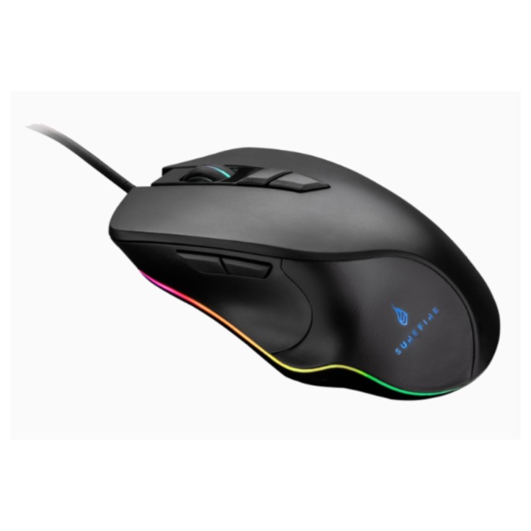 SureFire Martial Claw RGB Wired 7-Button Gaming Mouse Black