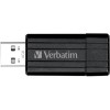 Verbatim 4GB PinStripe USB Memory Stick - Black