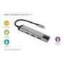Verbatim USB-C Multiport Hub with USB 3.1 Gen 1 USB 3.0 HDMI RJ45