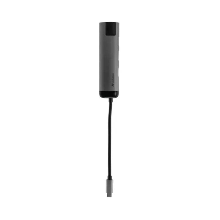 Verbatim USB-C Multiport Hub with USB 3.1 Gen 1 USB 3.0 HDMI RJ45