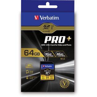 Verbatim Pro+ U3 SDHC/SDXC 64GB 49197