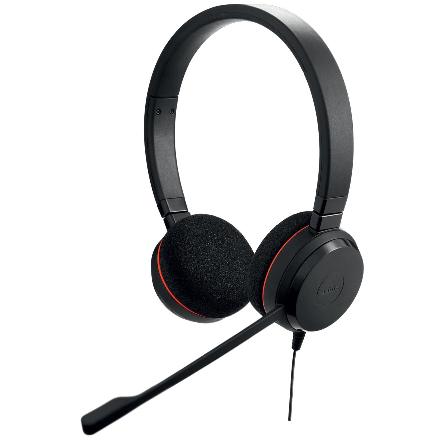 Jabra Evolve 20 Usb C/A Ms Stereo Black, Laptops Direct - 4999-823-169