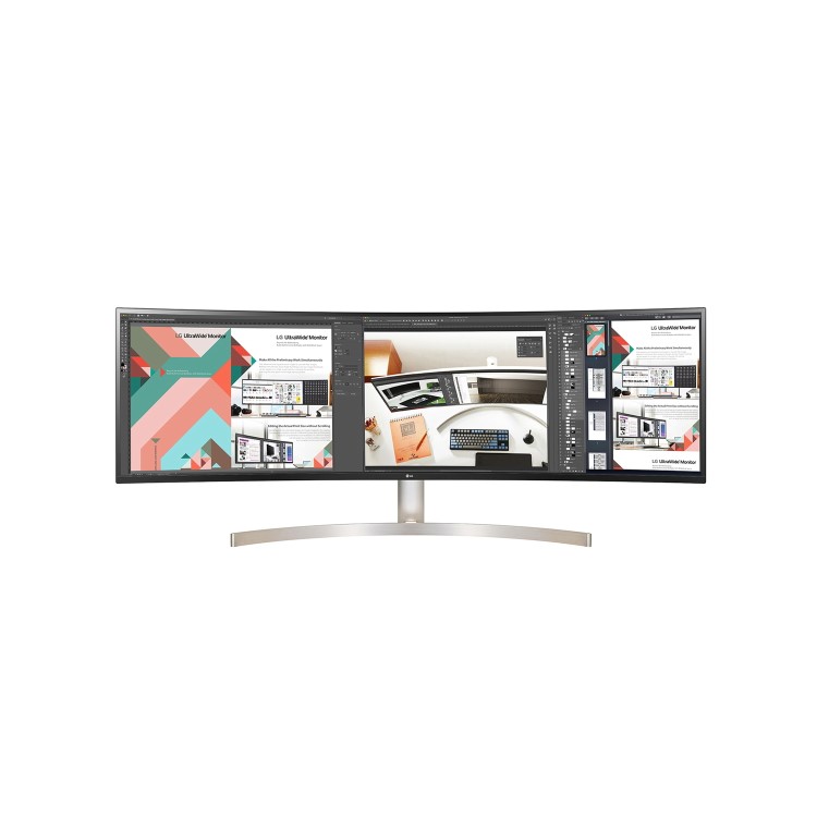 LG 49WL95C-W 49" IPS Dual QHD USB-C HDR10 Curved Monitor