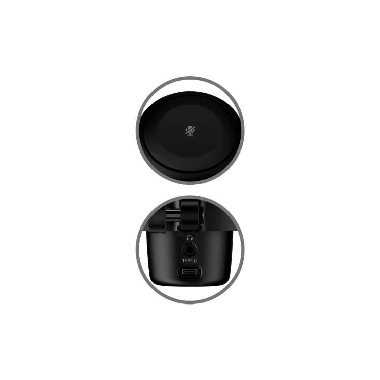 Hyper X DuoCast Gaming Microphone - Black