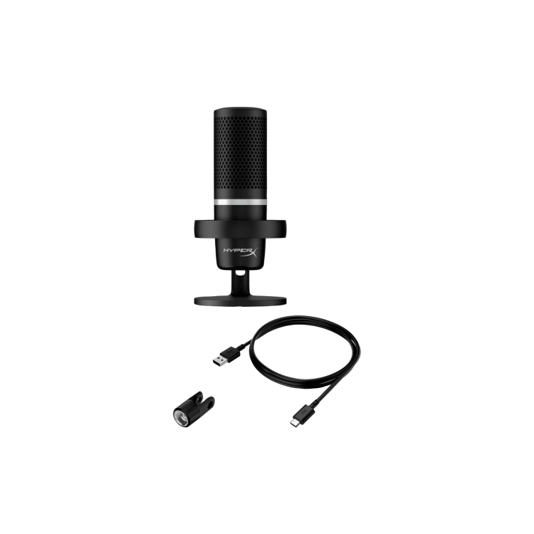 Hyper X DuoCast Gaming Microphone - Black