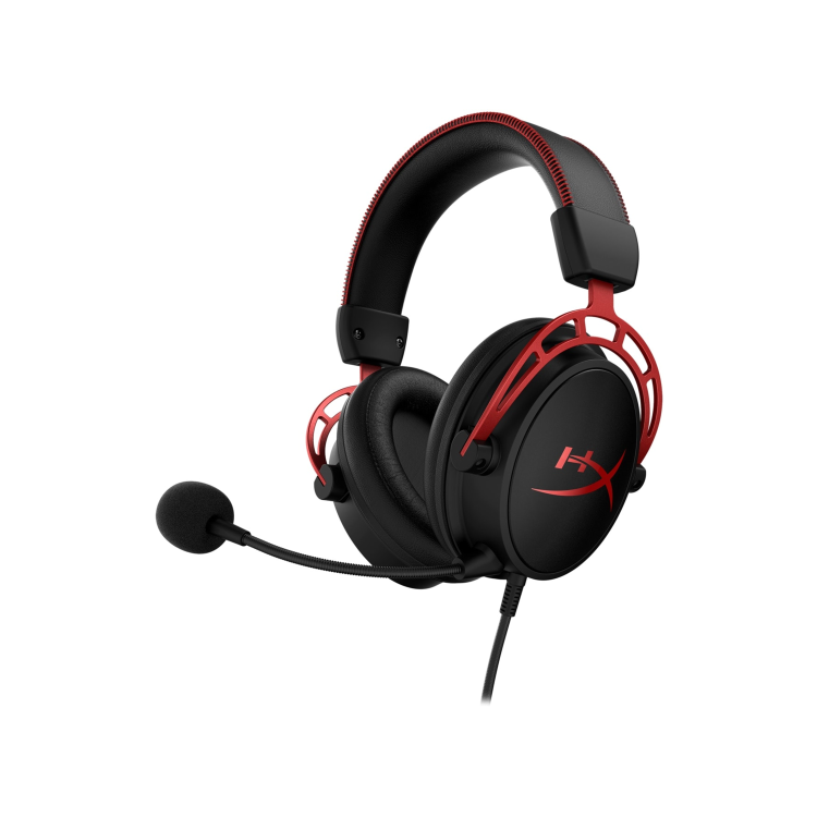 HyperX Cloud Alpha Wired Gaming Headset Black and Red