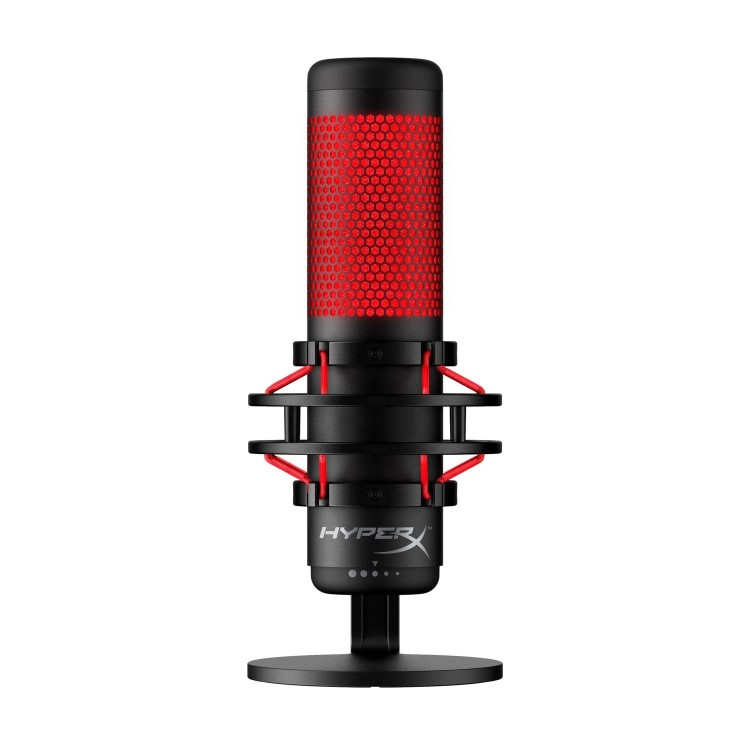 HyperX QuadCast USB PC Microphone Red