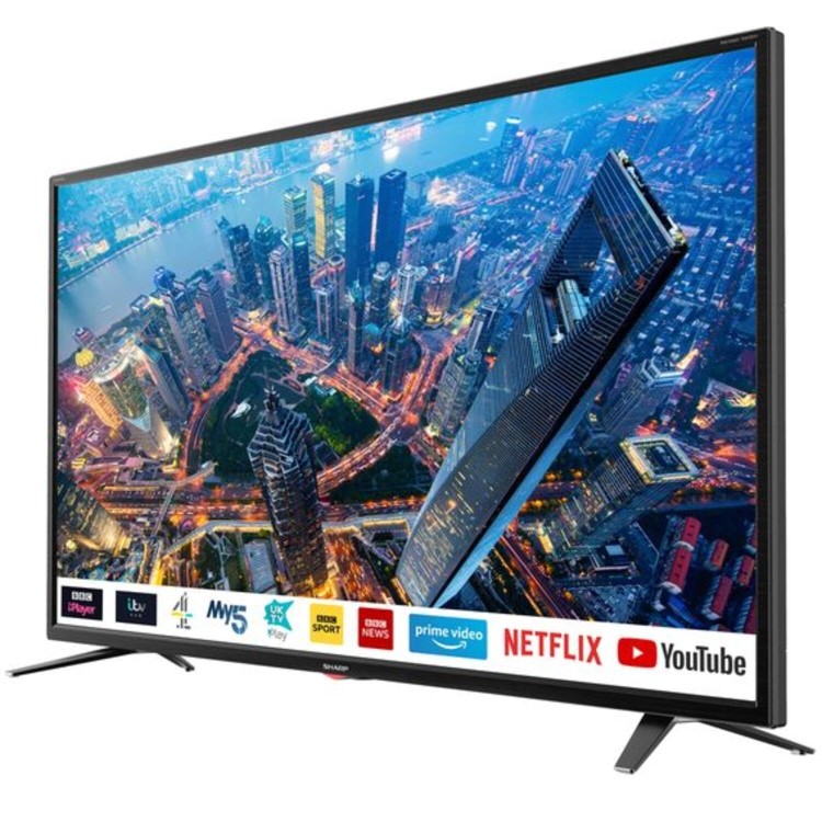 Grade A2 -  Sharp 55 inch Ultra 4k HDR Smart TV