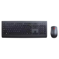 Lenovo Professional Wireless Keyboard and Mouse Combo Black