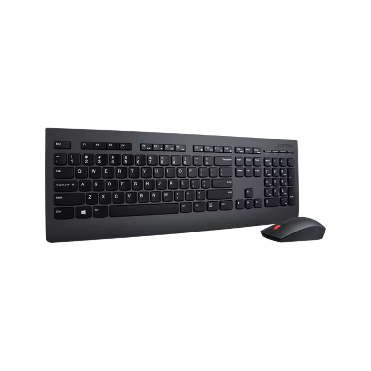 Lenovo Professional Wireless Keyboard and Mouse Combo Black