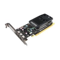 Lenovo NVIDIA Quadro P400 - Graphics card - Quadro P400 - 2 GB GDDR5 - 3 x Mini DisplayPort - for ThinkStation P320 tower P410 tower P510 tower P710 tower P910 tower