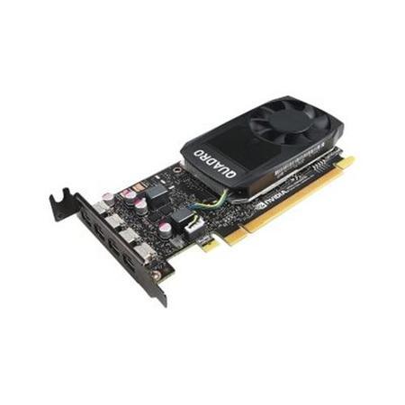 Lenovo NVIDIA Quadro P1000 - Graphics card - Quadro P1000 - 4 GB GDDR5 low profile - 4 x Mini DisplayPort - for ThinkStation P320 SFF