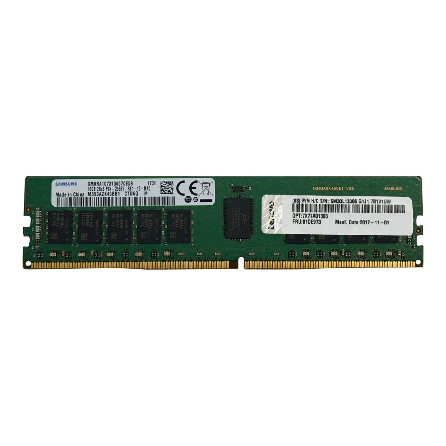 Lenovo TruDDR4 - DDR4 - module - 32 GB - DIMM 288-pin - 3200 MHz / PC4-25600 - 1.2 V - registered - ECC - for ThinkAgile