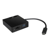 GRADE A1 - Lenovo USB-C Travel Hub Docking Station with USB 3.0 HDMI VGA and RJ45 Network/LAN