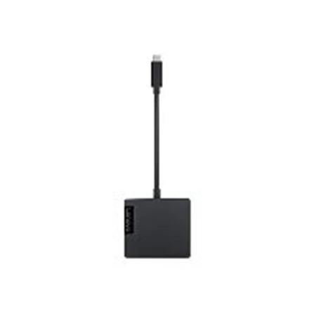 GRADE A1 - Lenovo USB-C Travel Hub Docking Station with USB 3.0 HDMI VGA and RJ45 Network/LAN