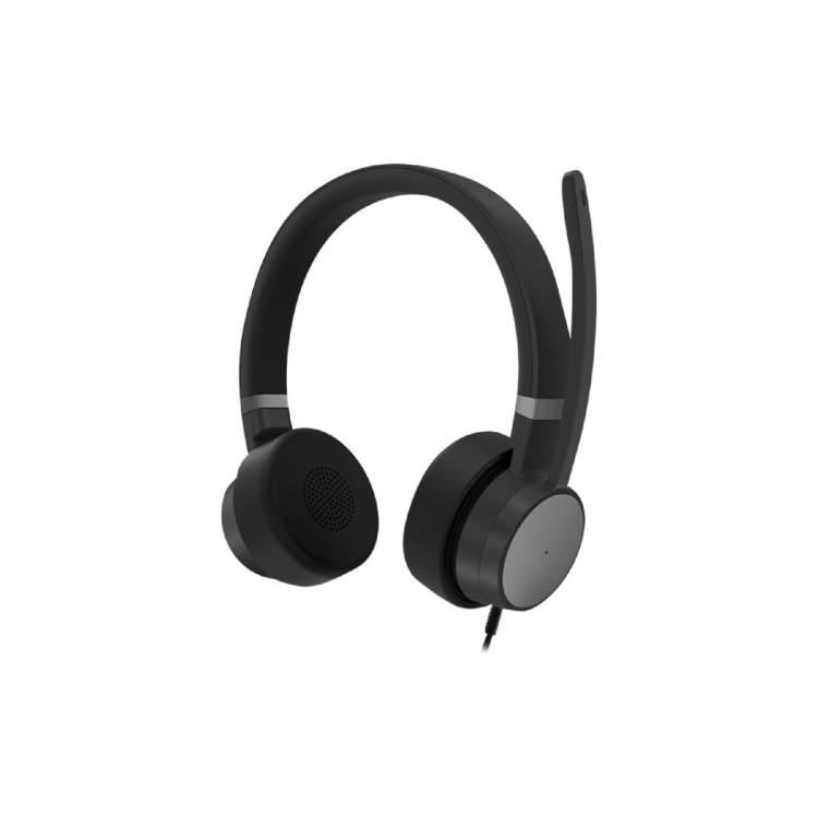 Lenovo Go Wired Noise Cancelling Headset in Black