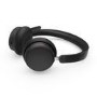 Lenovo 6550 - Headset - on-ear - Bluetooth - wireless - active noise cancelling - black - Certified for Microsoft Teams