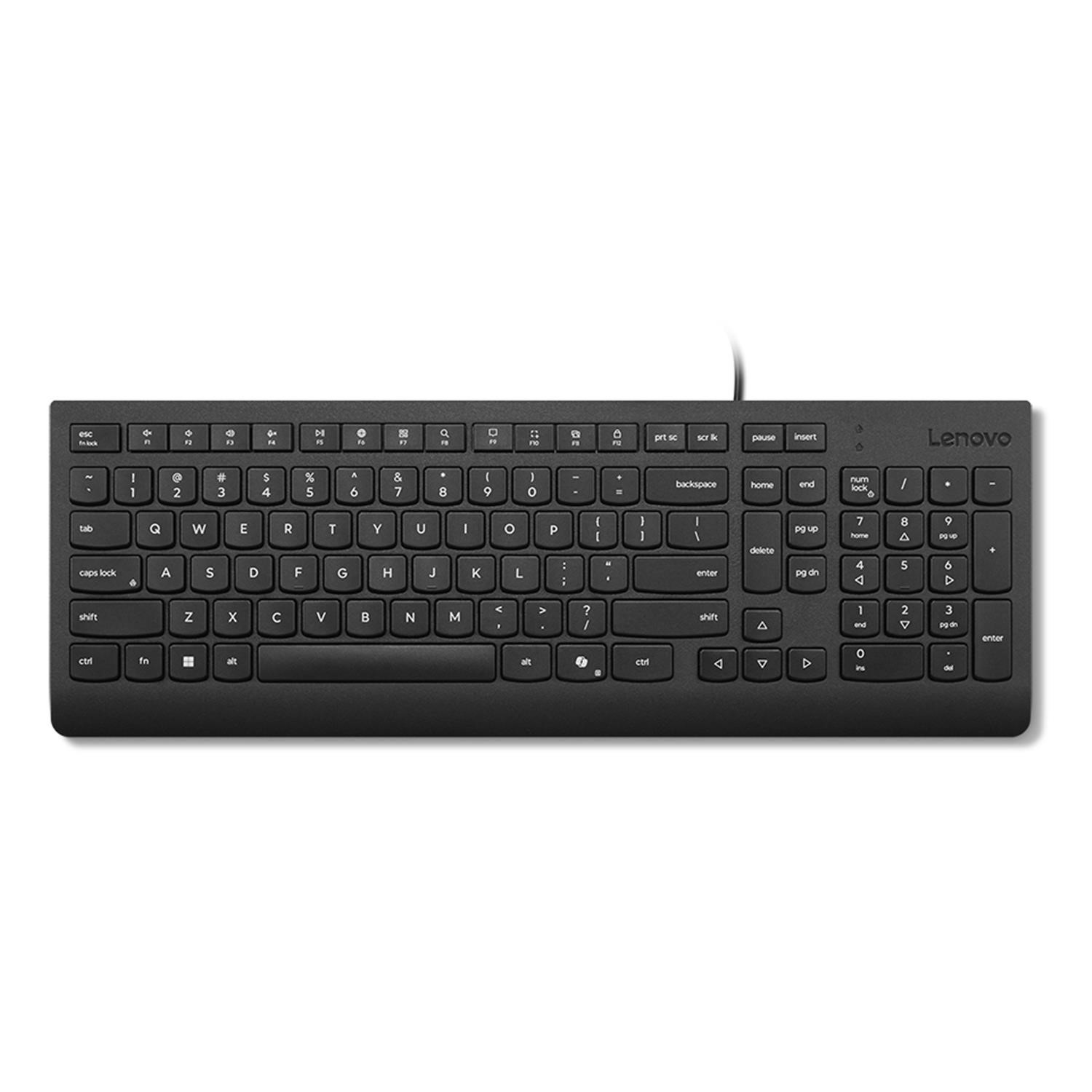 Essential Wired Keyboard UK English 166