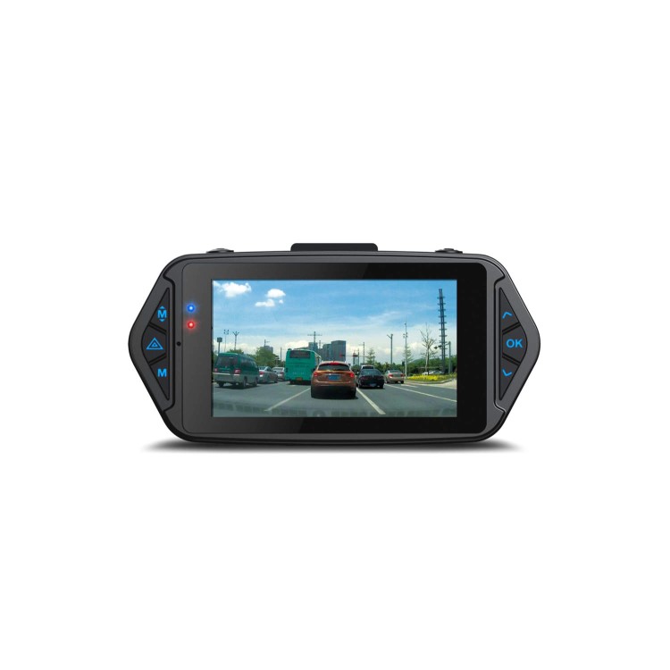 electriQ 1080P Dash Cam with Ambarella Processor 160 Degree Angle View G Sensor 2.7 Inch   Screen and GPS Module