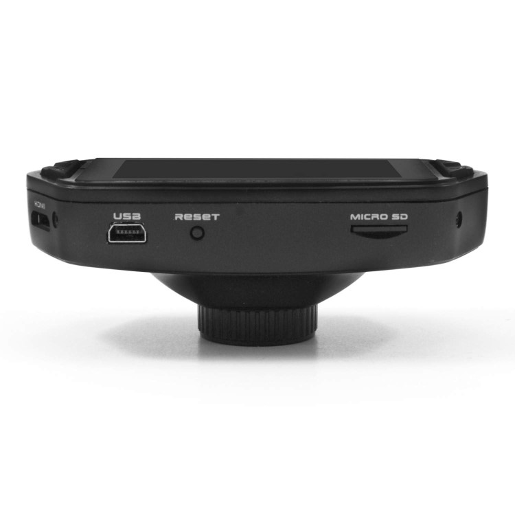 electriQ 1080P Dash Cam with Ambarella Processor 160 Degree Angle View G Sensor 2.7 Inch   Screen and GPS Module