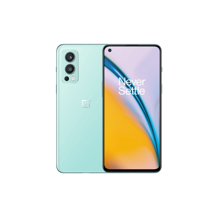 GRADE A1 - OnePlus Nord 2 5G Blue Haze 6.43" 128GB 8GB 5G Unlocked & SIM Free