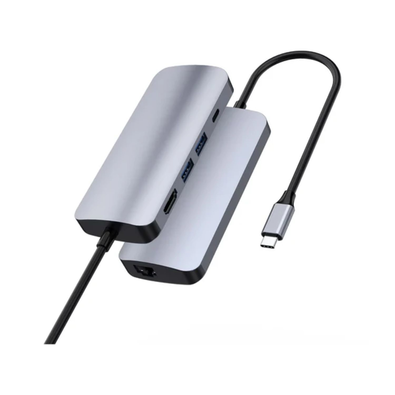 Prevo C501R 4-In-1 USB-C Networking Hub Docking Station with RJ-45