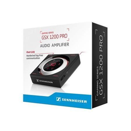 Sennheiser GSX 1200 PRO - Headphone Amplifier in Black - Laptops