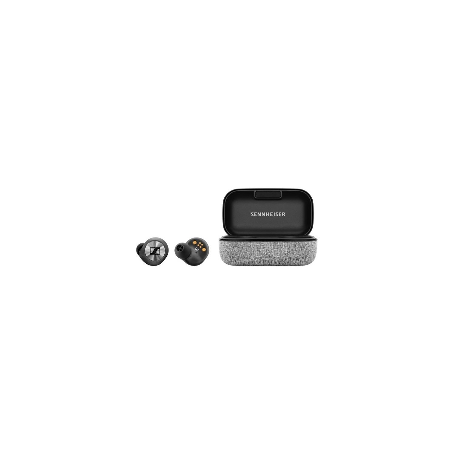 Sennheiser Momentum True Wireless Earbud Headphones - Black/Silver -  Laptops Direct