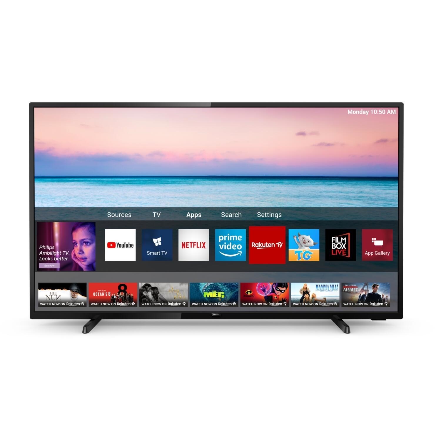 Refurbished Grade A1 Philips 43PUS6704 12 43 4K Ultra HD LED TV with 1 Year warranty Laptops Direct