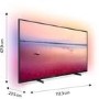 Refurbished Philips 43" 4K Ultra HD with HDR10+ LED Freeview Play Smart TV without Stand
