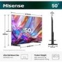 Hisense 50Q7STUK 50 Inch 4K Ultra HD QLED Smart TV with Freely & Dolby Vision