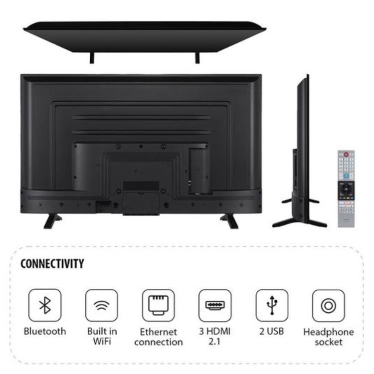 Refurbished Toshiba UV23 50" 4K Ultra HD with HDR10 Freeview Play LED Smart TV